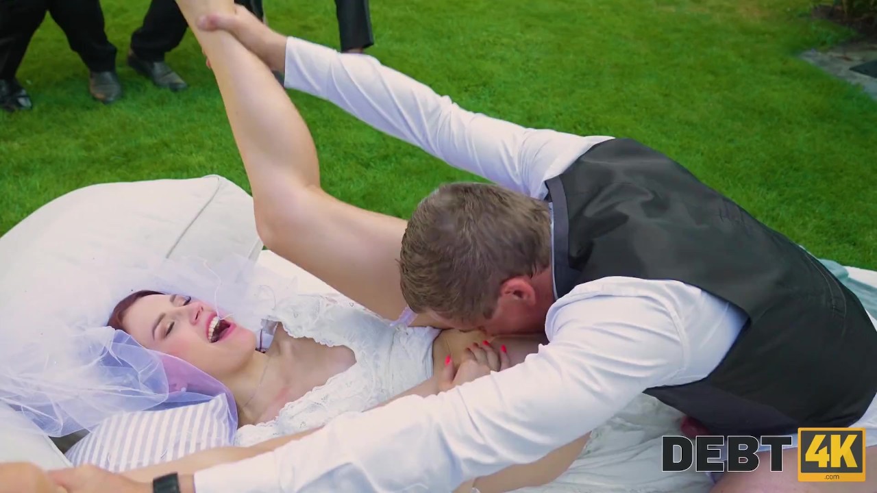 DEBT4k. Brideï¿½s Sexual Delight with Charlie Red