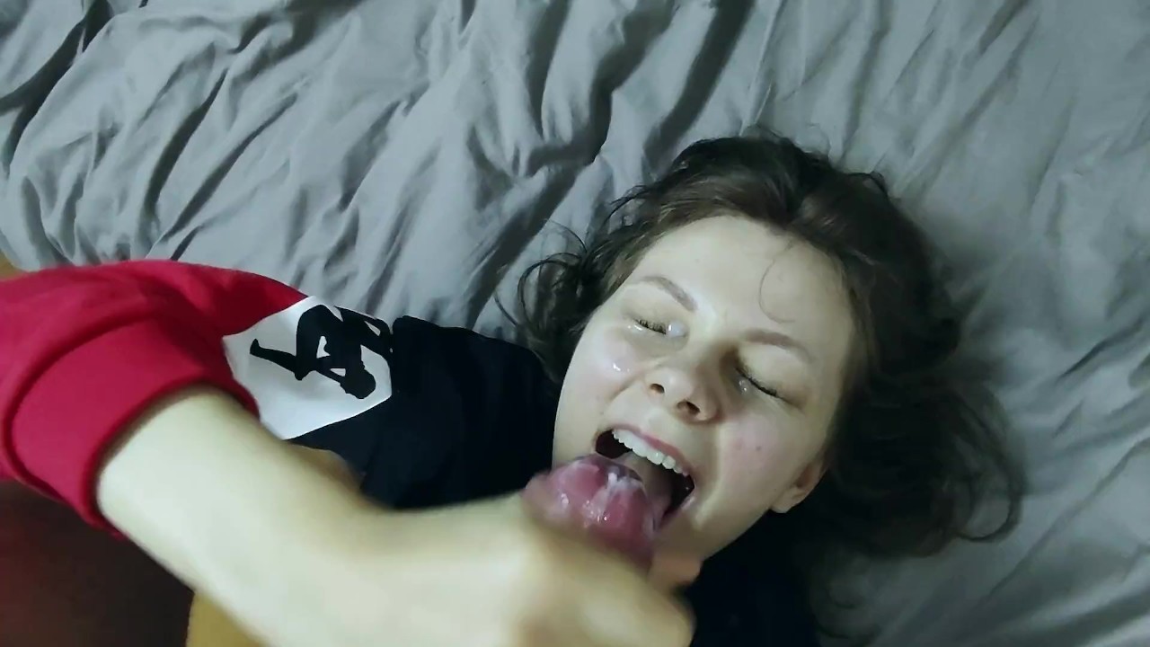 Messy Facials Compilation by Cute Amateur Slut hiyouth - Hottest Cum in Mouth + Cumplay!