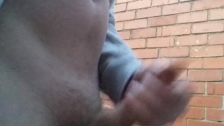 Outdoor jerking - Danger wank behind my local bar - Free Porn Videos -  YouPornGay