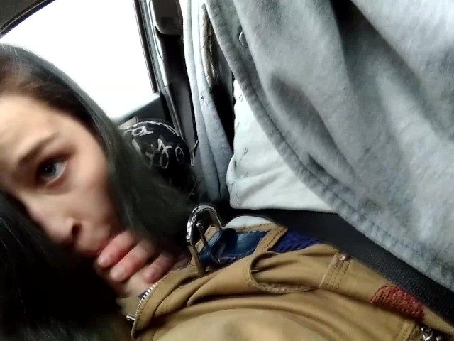 Highway Head - Little Horny Cocksucker Gives Blowjob in Car While Driving -  Free Porn Videos - YouPorn