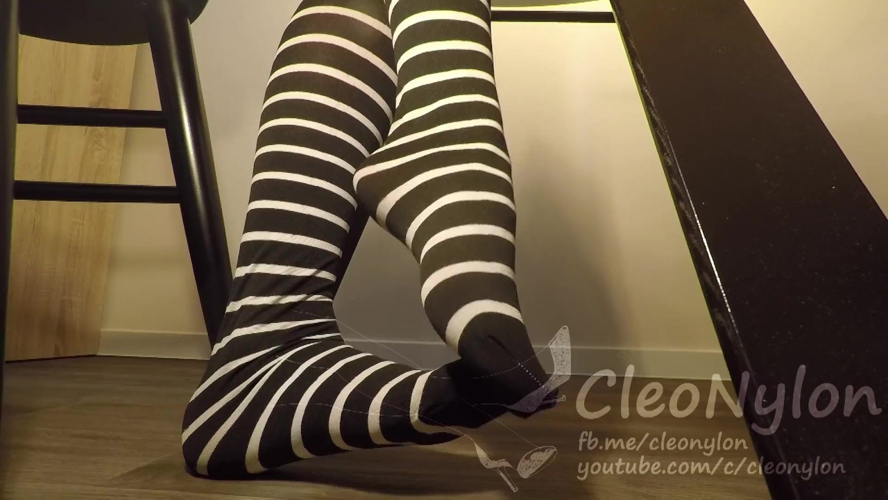 #57 striped stockings - Free Porn Videos - YouPorn