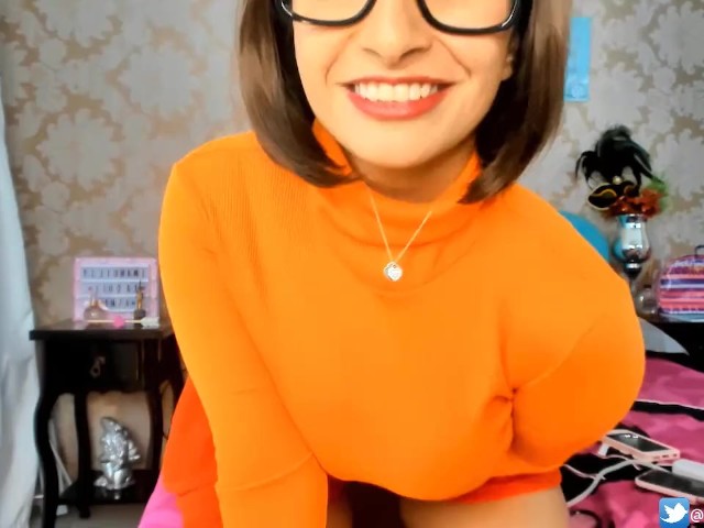 Scooby Doo Velma Porn With A Dick - Cosplay Babe Velma Scooby Doo Joi, Jerk Off Instruction ...