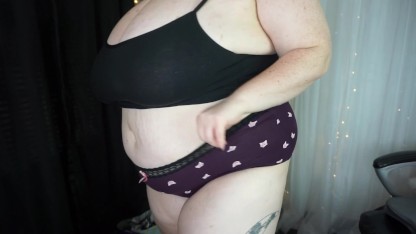 416px x 234px - Bbw crotchless panty sex in amateur lick panties, Panty masturbation video