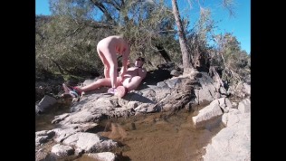 Huge Nude Hiking & Risky Outdoor Sex Adventure