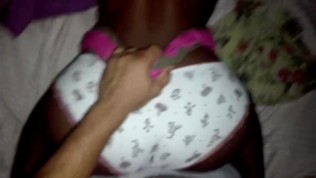 Fucking Girlfriend little ebony while she and her mom out shopping