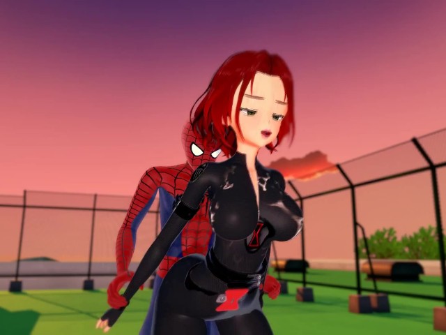 Spider Man Hentai Black Widow Porn - 3d Hentai) Spiderman X Black Widow - Free Porn Videos - YouPorn