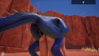 Reptile Porn - Wild Life Blue lizard scaly porn (Jenny and Corbac) - Free Porn Videos -  YouPorn