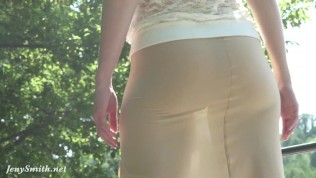 Jeny Smith Flashing Pussy And Boobs To The Strangers. Real reaction. Very sexy