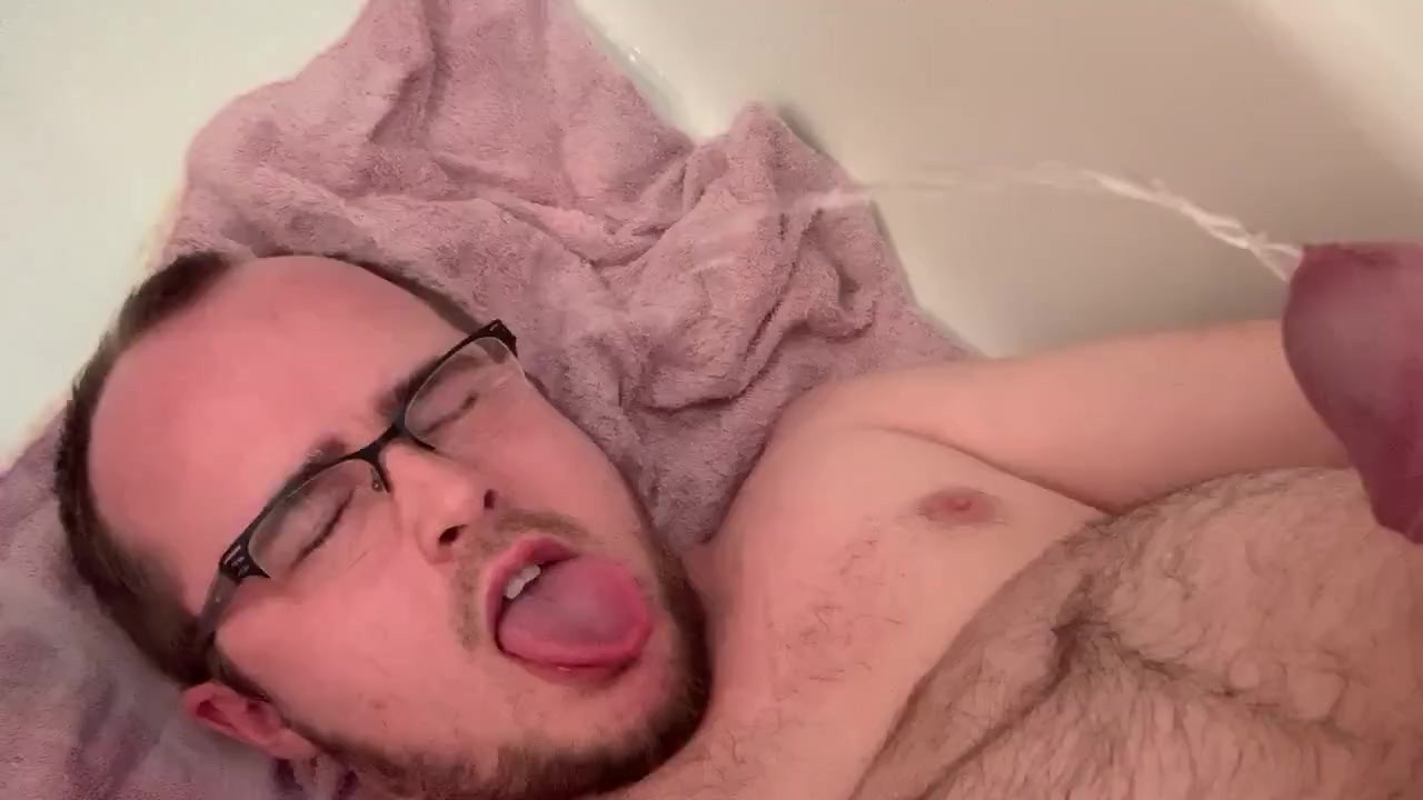 Self Piss &amp; Cum Facial