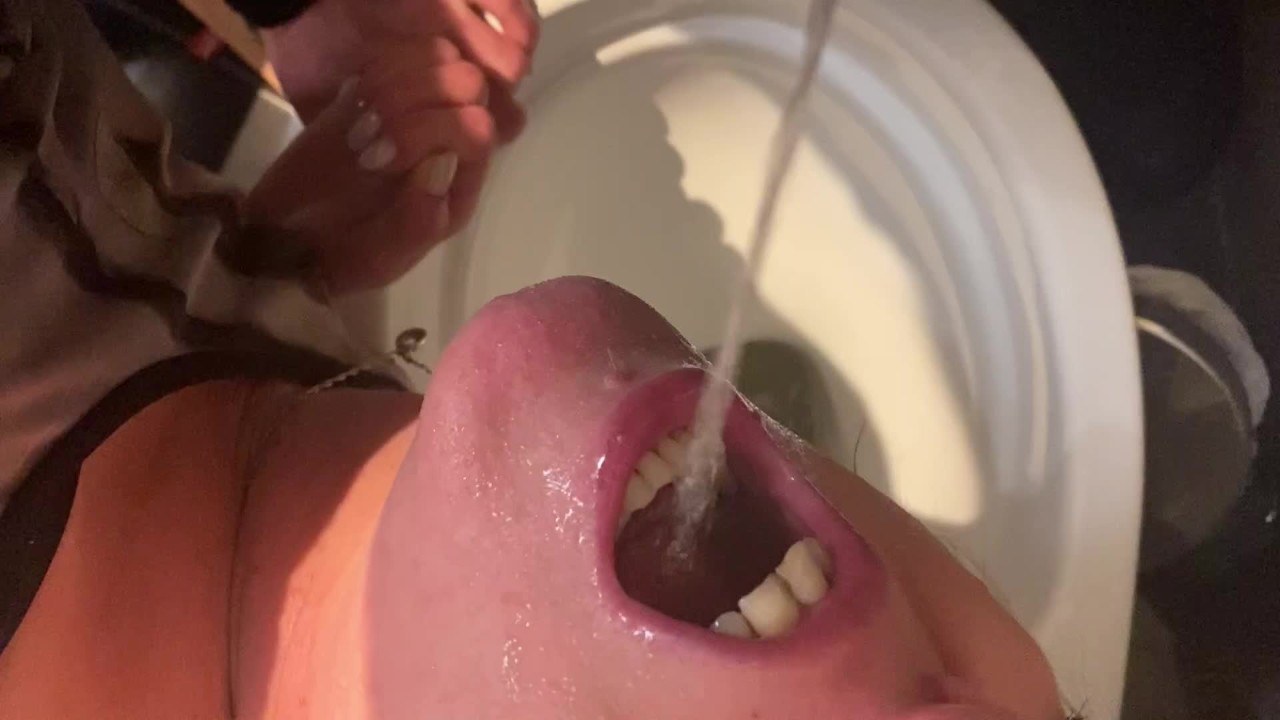 Peeing in mouth porn