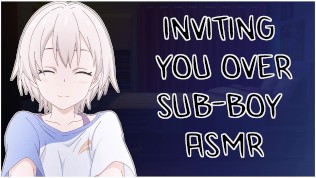 Inviting You Over to My Place After You Stared at Me in Class - Sub-boy Asmr Roleplay 
