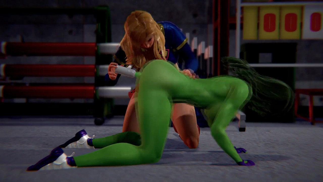 Futa - Anal - Supergirl x She Hulk