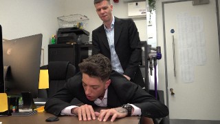 Britian's next Top Model moves aside. Bending him over the desk, I ...