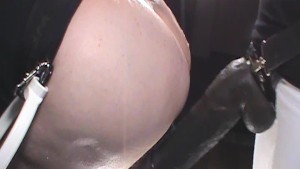 Submissive Husband- Wife Pegging With Huge Strapon 
