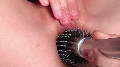 Brush - Hair Brush Pussy Porn Videos | YouPorn.com