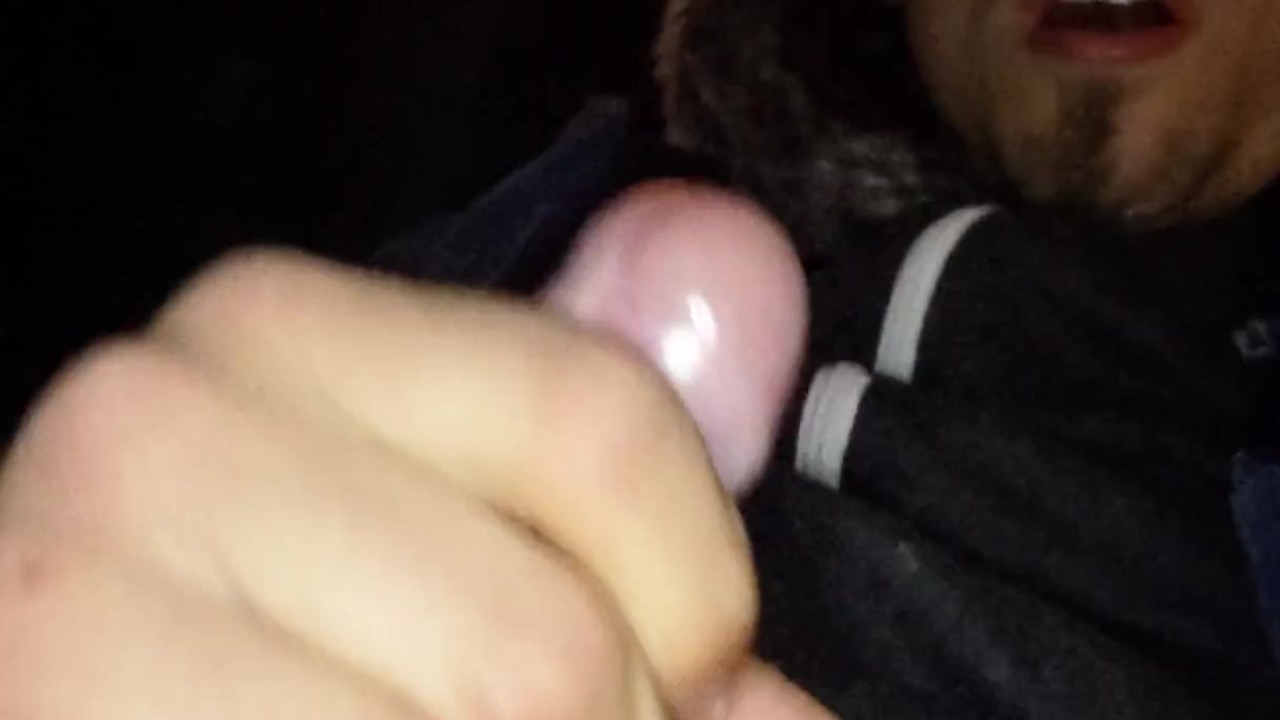 Jerk and cum with tenga egg toy on living room couch while roomates or bf could walk in and catch me