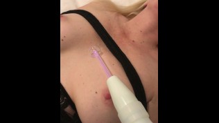 Wife Bondage Play With Electric Wand Torture - I’m Ready Master 