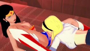 316px x 178px - Supergirl Licks Wonder Woman's Pussy, Trib Orgasm. Dc Comics Hentai - Free  Porn Videos - YouPorn