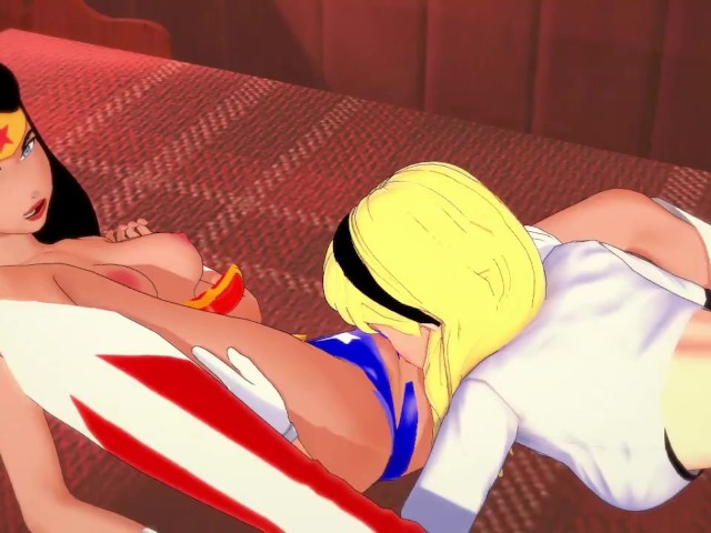 Hentai Supergirl - Supergirl Licks Wonder Woman's Pussy, Trib Orgasm. Dc Comics Hentai - Free  Porn Videos - YouPorn