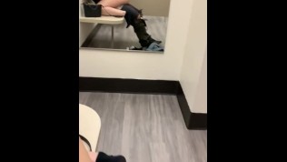 Picking up strangers in the mall dressing room