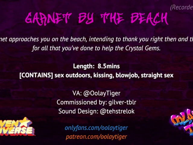 steven Universe] Garnet by the Beach | Erotic Audio Play by Oolay-Tiger -  Free Porn Videos - YouPorn