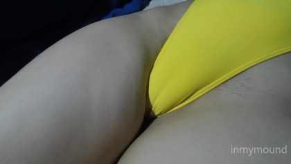 Pussy Mound Tits - Playing With My Pussy Mound Cameltoe in a Sexy Swimsuit - Free Porn Videos  - YouPorn