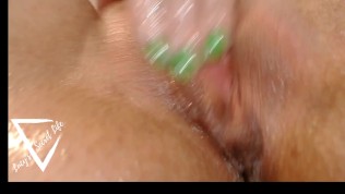 Full Hd Pussy Close Up 2.0 Coconut Oil All Over My Big Lips and Clit Rubbing Fingering 2 Orgasm 