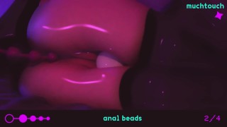 Ass Girl Anal Beads - â™¡ ANIME-GIRL PLAY WITH ANAL BEADS â™¡ - Free Porn Videos - YouPorn