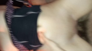 Pov - She Sucks Me Off, Rides Me and Asks Me to Grab Her Hair and Cum While Riding 