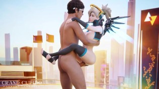 Mercy Fuck on the Roof Part 1 [grand Cupido] ( Overwatch ) 