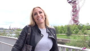 GERMAN SCOUT – BIG ASS AND BOOBS MILF KARLIE PICKUP AND ROUGH FUCK AT STREET CASTING