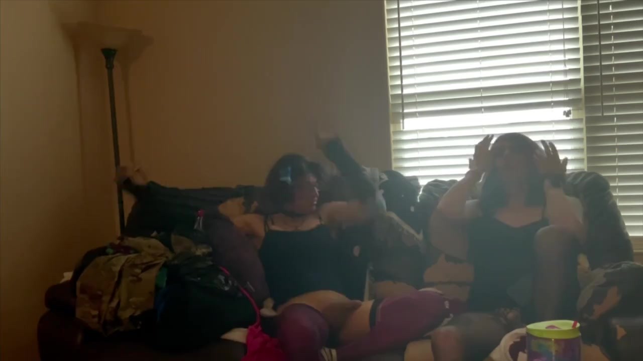 Stepsisters Fucking On The Couch