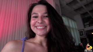 Liz Jordan stars with Mr. POV in the cream pie video Wanna Unload ...