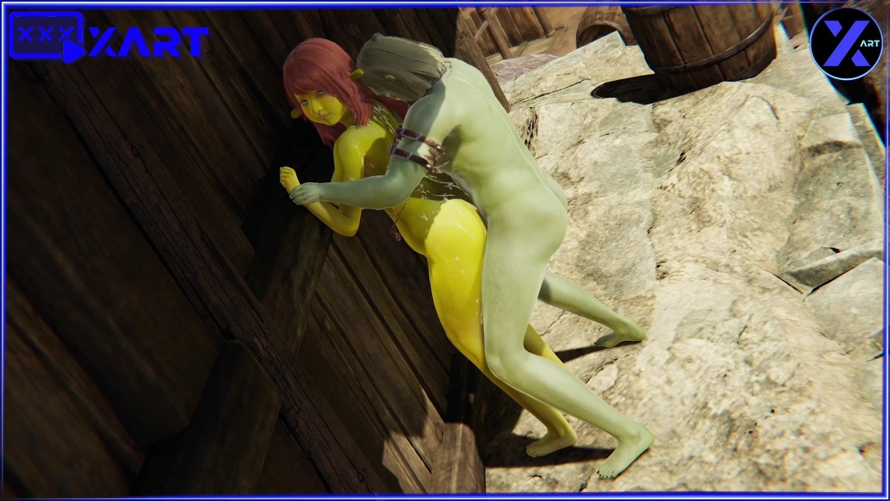 Shrek 2 Porn - Cosplay, Shrek's wife Fiona cheats with an orc in a barn - Free Porn Videos  - YouPorn