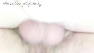 Wife’s lover after fucked her, cum in my ass