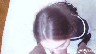 pron pictures POV Blowjob From Russian Slutty Girlfriend Who Loves Swallow Cum