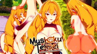 Mushoku Tensei Jobless Reincarnation: Elinalise Dragonroad Hentai ...