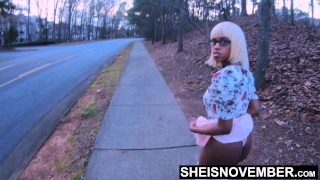 Black Teen Walking Upskirt Meeting Stepdad To Fuck In Wilderness, Ebony  Stepdaughter Sheisnovember Outdoors Point Of View Sex - Free Porn Videos -  YouPorn