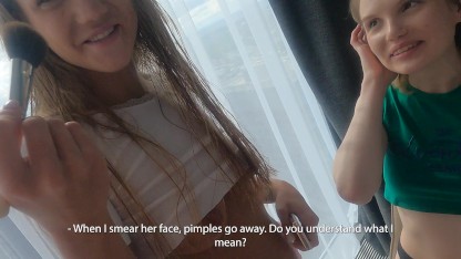Hot Lesbians Cum Face - Lesbian Cum On Face Porn Videos | YouPorn.com